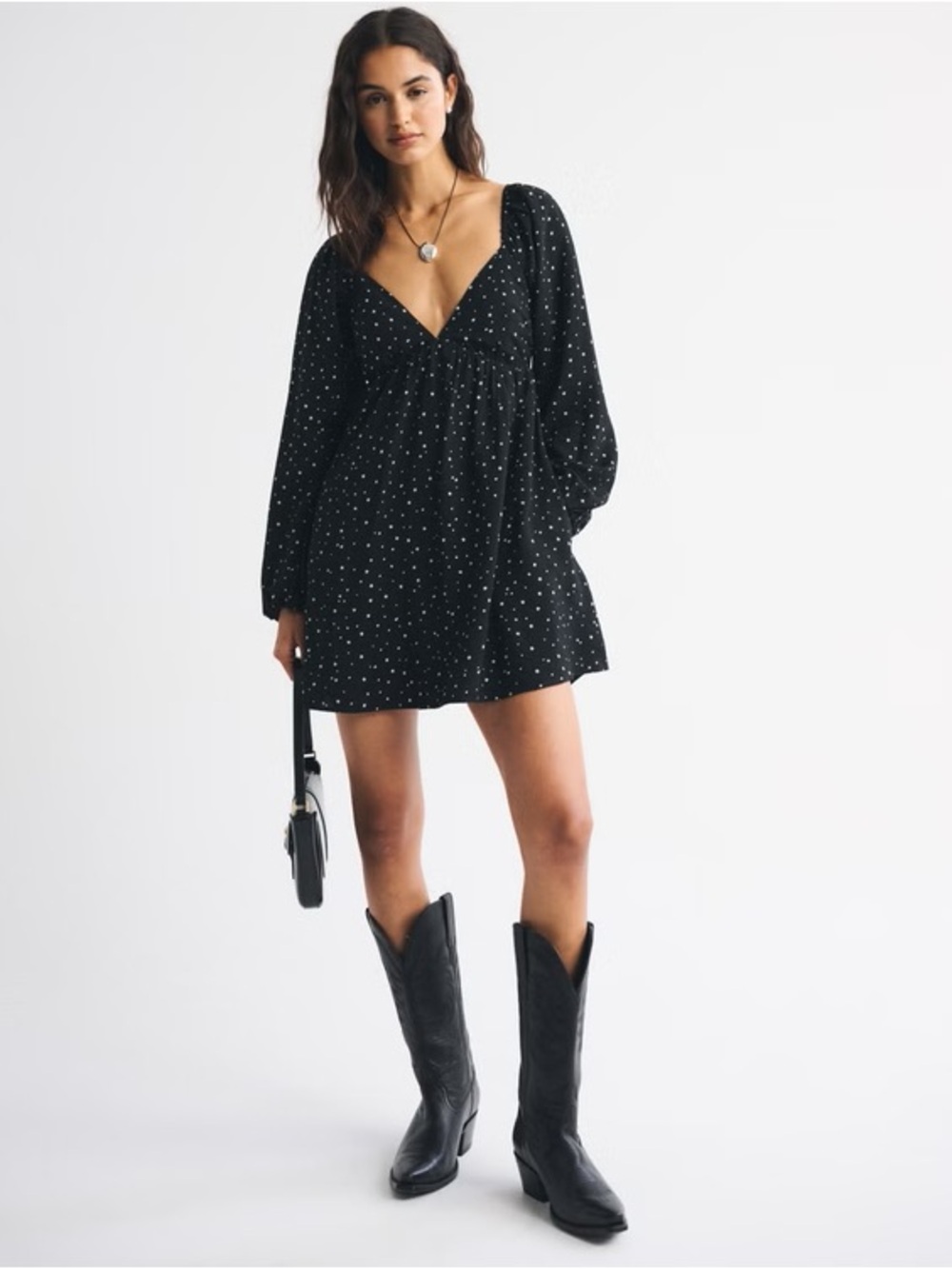 Abercrombie & Fitch Black Mini Dress — Classic Little Black